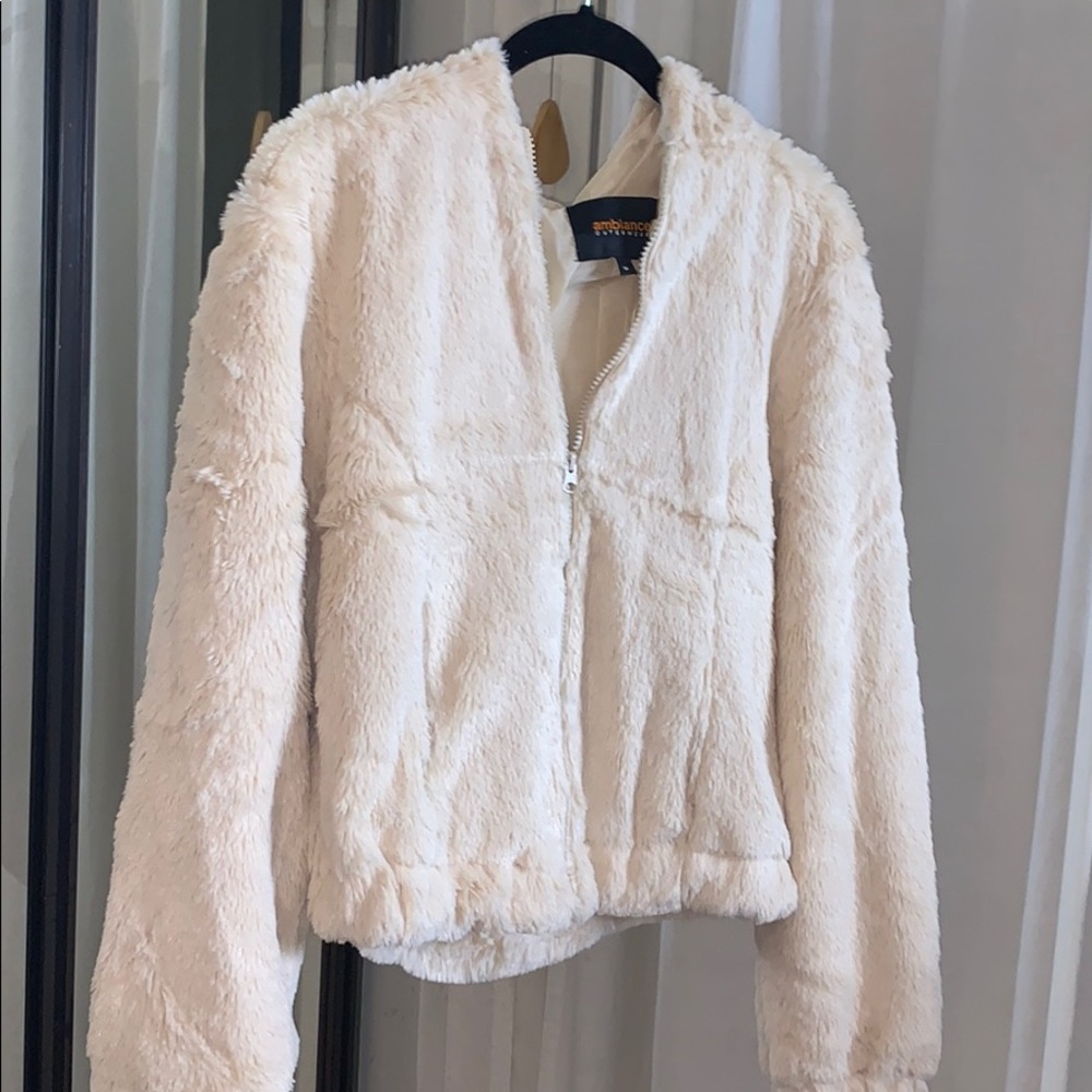 Fluffy jacket